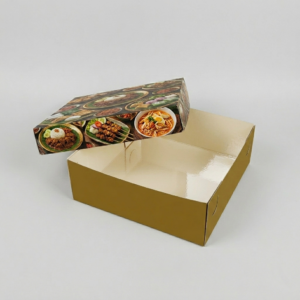 Paper Box Takeaway Tutup Pisah